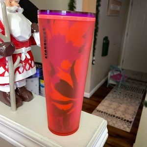 Starbucks venti soft touch tumbler
